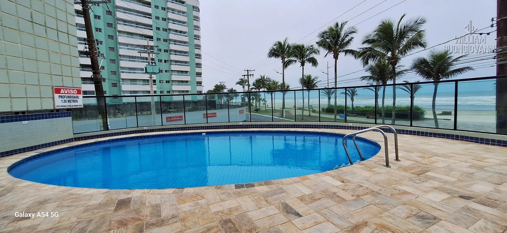 Foto do imóvel Apartamento 3 dormitórios sendo 1 suíte vista mar Praia Grande em Vila Balneária, Praia Grande - SP