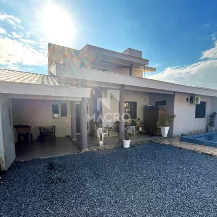 Imagem Sobrado com Piscina | Jaraguá Esquerdo | 3 quartos (1 suíte) | 170m²