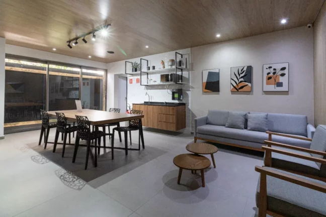 Foto do imóvel Apartamento à venda em São Paulo, Moema, com 1 quarto, 34m2 em Jauaperi