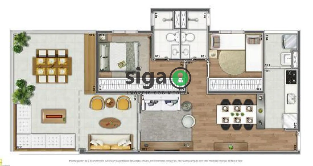 Imagem Apartamento à venda 2 Quartos, 1 Vaga, 85m², Saúde-SP