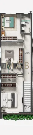 Imagem Casa à venda em Florianópolis-SC, bairro Ingleses do Rio Vermelho: 4 quartos, 3 suítes, 2 salas, 3 banheiros, 2 vagas, 159,51m².