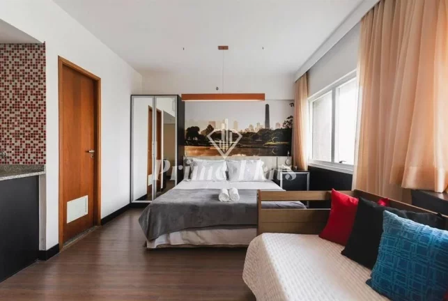 Imagem Flat disponível para venda no Mercure São Paulo Bela Vista, com 28m², 1 dormitório e 1 vaga de garagem