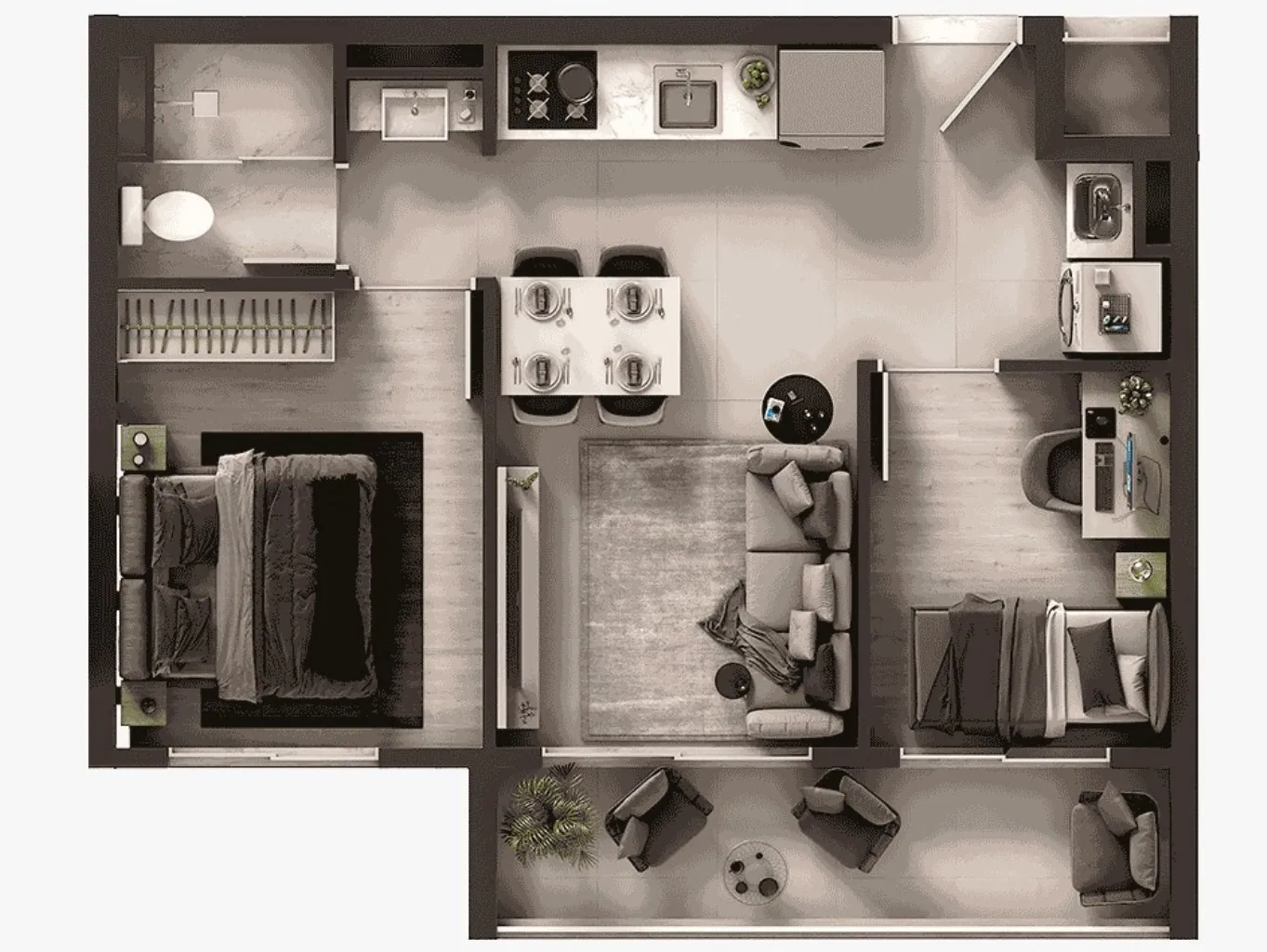 Imagem APARTAMENTO RESIDENCIAL em São Paulo - SP, Morumbi
