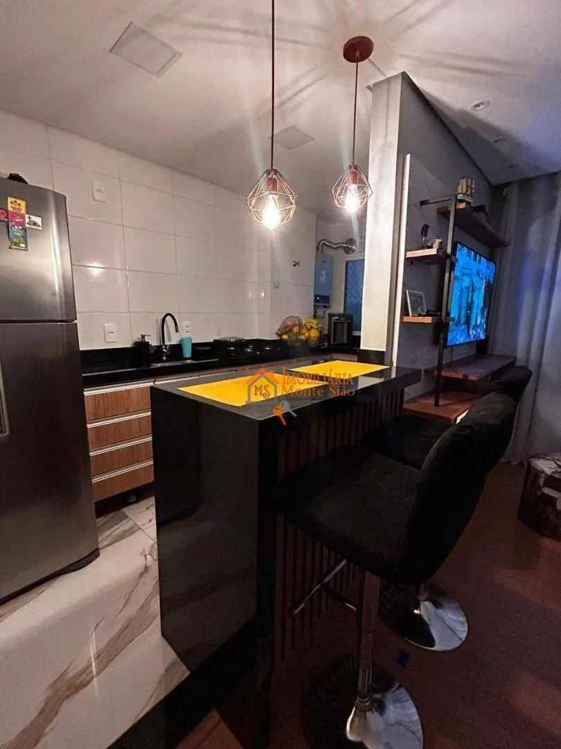 Imagem Apartamento com 2 dormitórios à venda, 43 m² por R$ 355.000,00 - Vila Barros - Guarulhos/SP