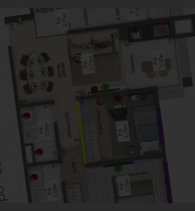 Imagem Apartamento com 3 Quartos à Venda, 120 metros em Umuarama - Osasco