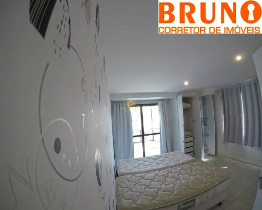 Imagem Maravilhosa cobertura duplex com prédio de frente para o mar com 4 suítes, dependência de emprega...