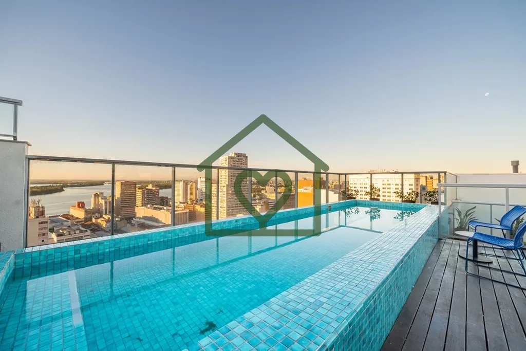 Imagem Loft 100% mobiliado, 26m² no Condomínio Town.Co conforto, praticidade e infra com vista para o Rio...