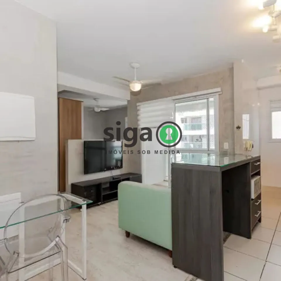 Foto do imóvel Apartamento à venda com 01 dormitório e vaga- Square 2