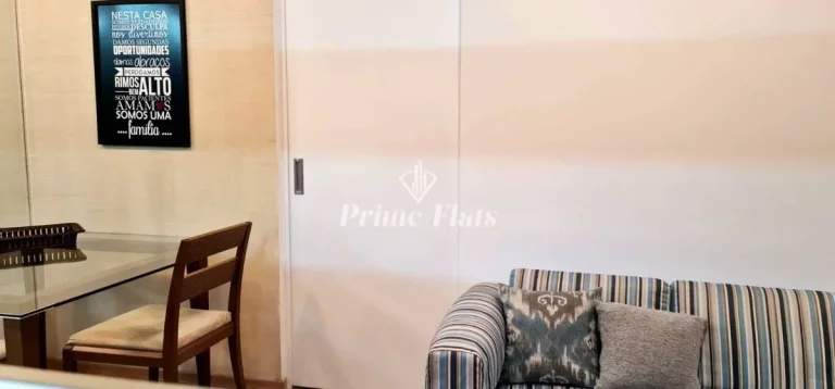 Imagem Flat disponível para venda no Edifício Mandarim no Brooklin, com 50m², 1 dormitório e 1 vaga