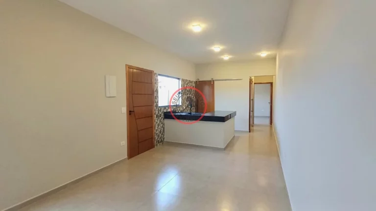 Imagem CASA RECEM COSNTRUÍDA A VENDA COM 2 DORMITÓRIOS, SENDO UMA SUÍTE , ÁREA GOURMET, 2 VAGAS, JARDIM, ISOLAMENTO ACÚSTICO EM CARAGUÁ