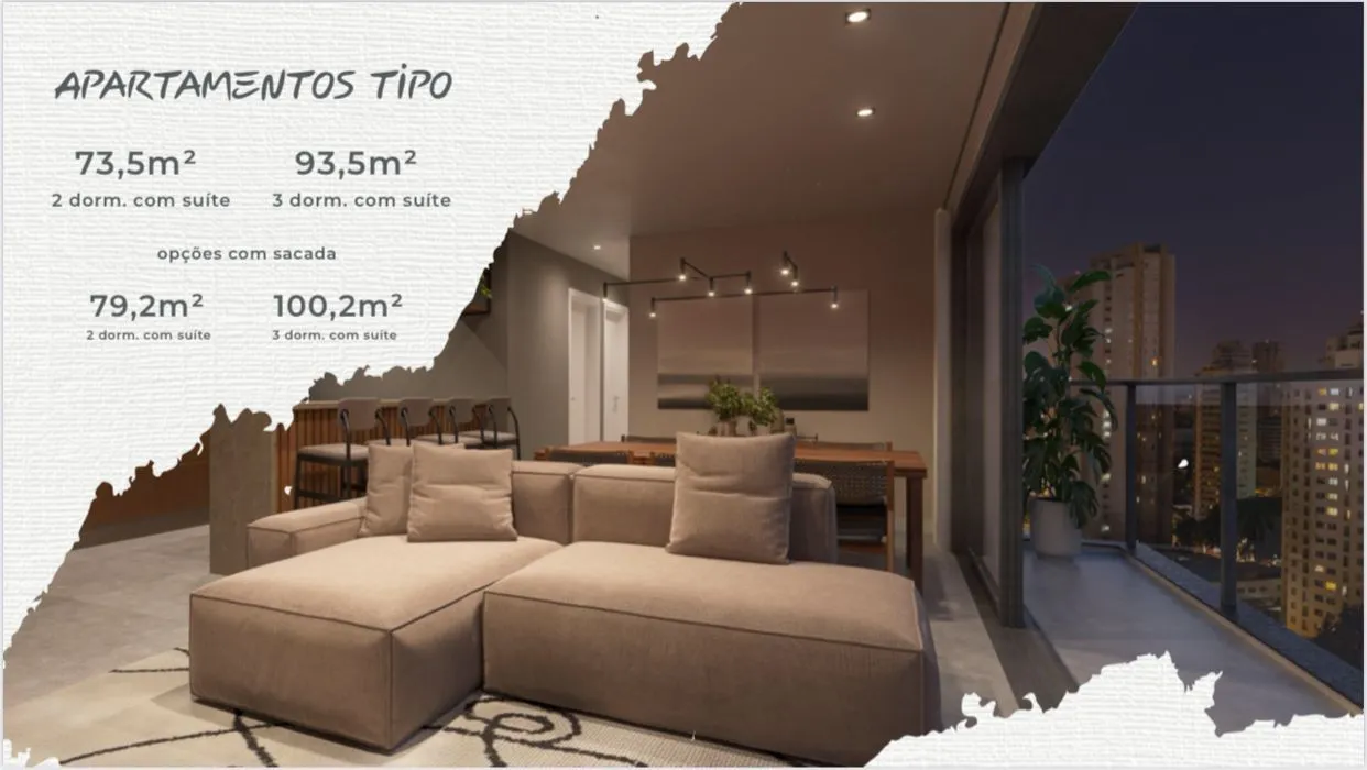 Imagem A venda Apartamento 100,70 m² de Alto Padrão no Bairro Bela Vista