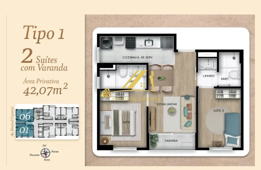 Imagem Apartamento RESIDENCIAL em Salvador - Bahia, Itapuã