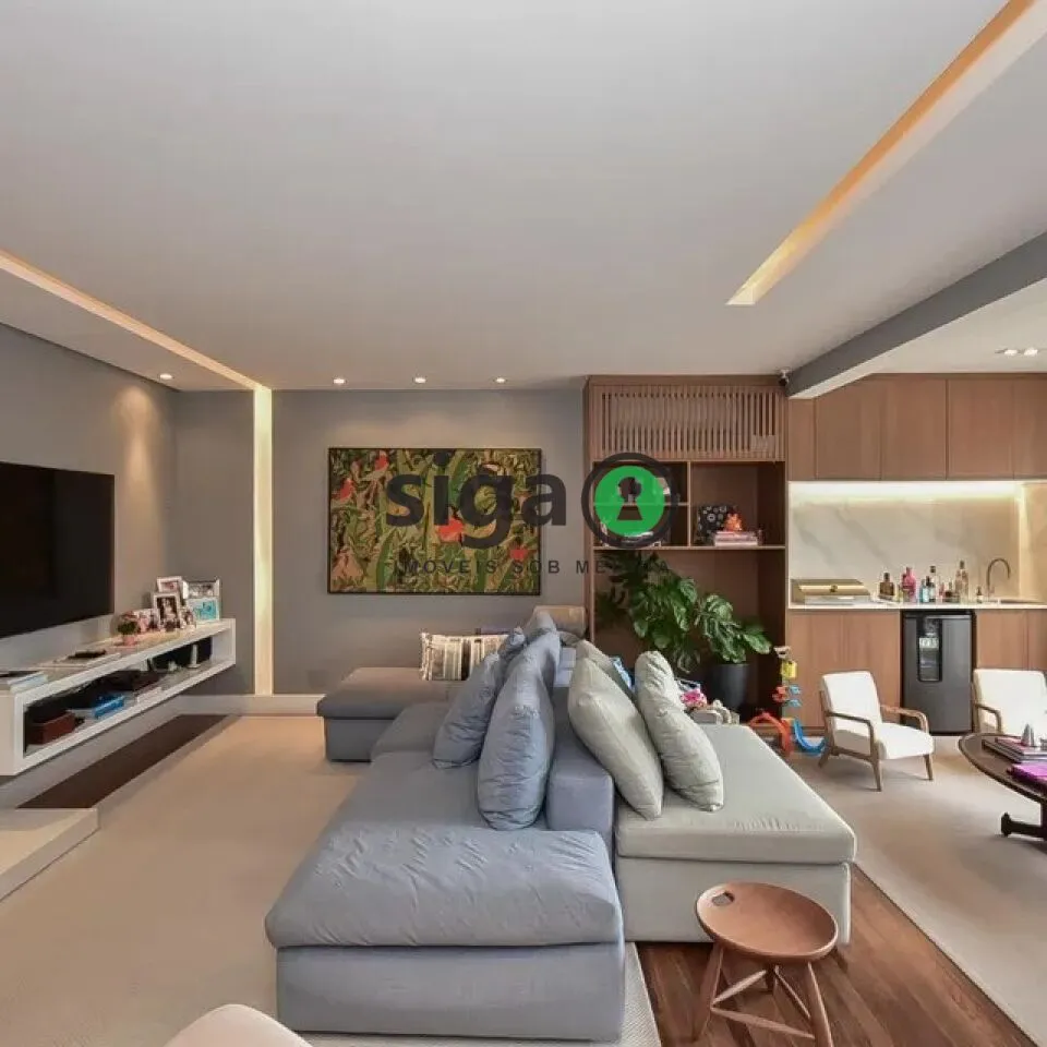 Imagem Apartamento de Alto Padrão no Riverside com 3 Suítes - 178 m² - Cidade Jardim/ Jd. Panorama - SP