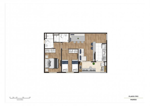 Imagem Apartamento com 2 Quartos à Venda, 45 m² em Saúde - São Paulo