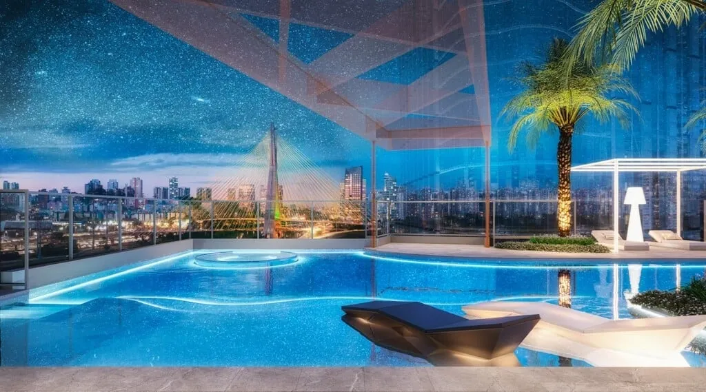 Imagem A vista do futuro é panorâmica. Na região mais desejada de São Paulo, Brooklin é um dos bairros...