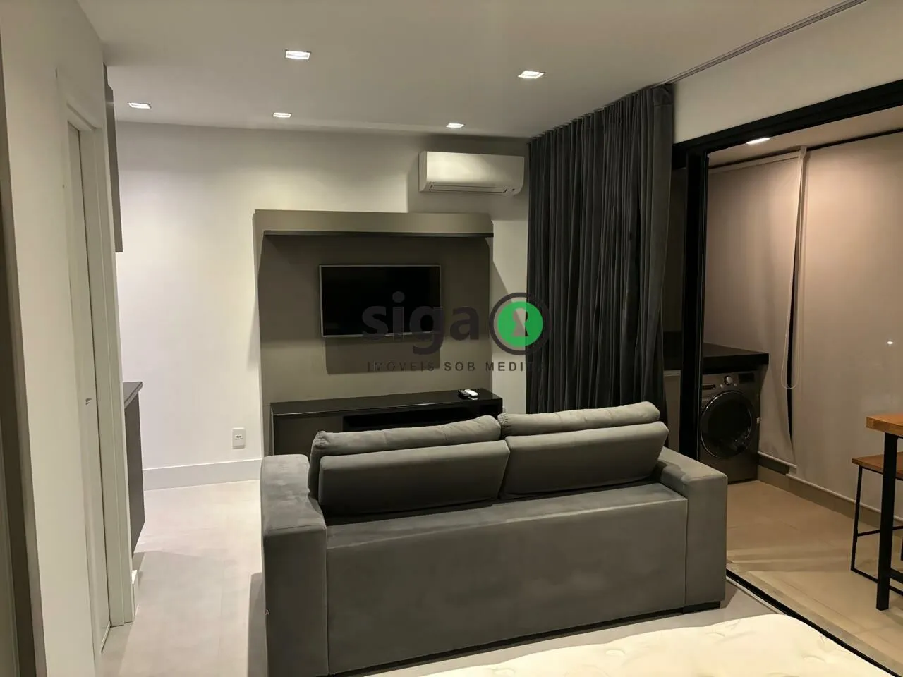 Imagem Apartamento de 38 metros 1 dormitório 1 vaga para locação no Campo Belo