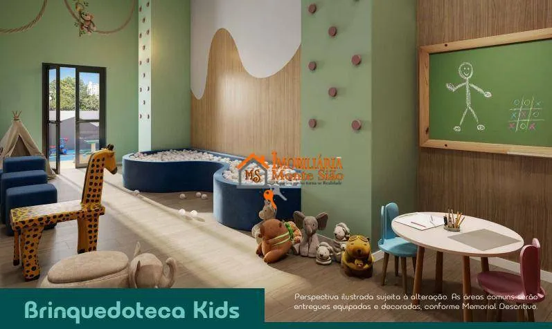 Imagem Apartamento com 2 dormitórios à venda, 39 m² por R$ 320.178,08 - Vila Endres - Guarulhos/SP
