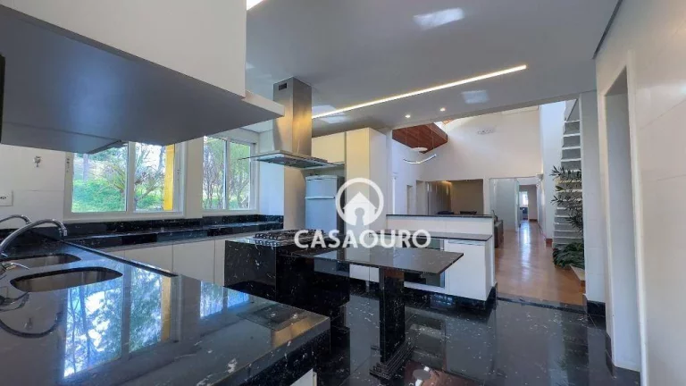 Imagem Casa com 4 suítes à venda, 397 m² por R$ 3.499.000,00 - Alphaville - Lagoa dos Ingleses - Nova Lima/MG