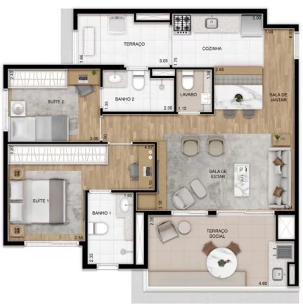 Imagem APARTAMENTO RESIDENCIAL em São Paulo - SP, Vila Cruzeiro
