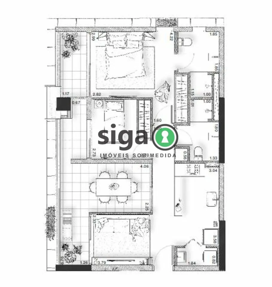 Imagem Apartamento para venda em Pinheiros 2 dormitórios, São Paulo - SP
