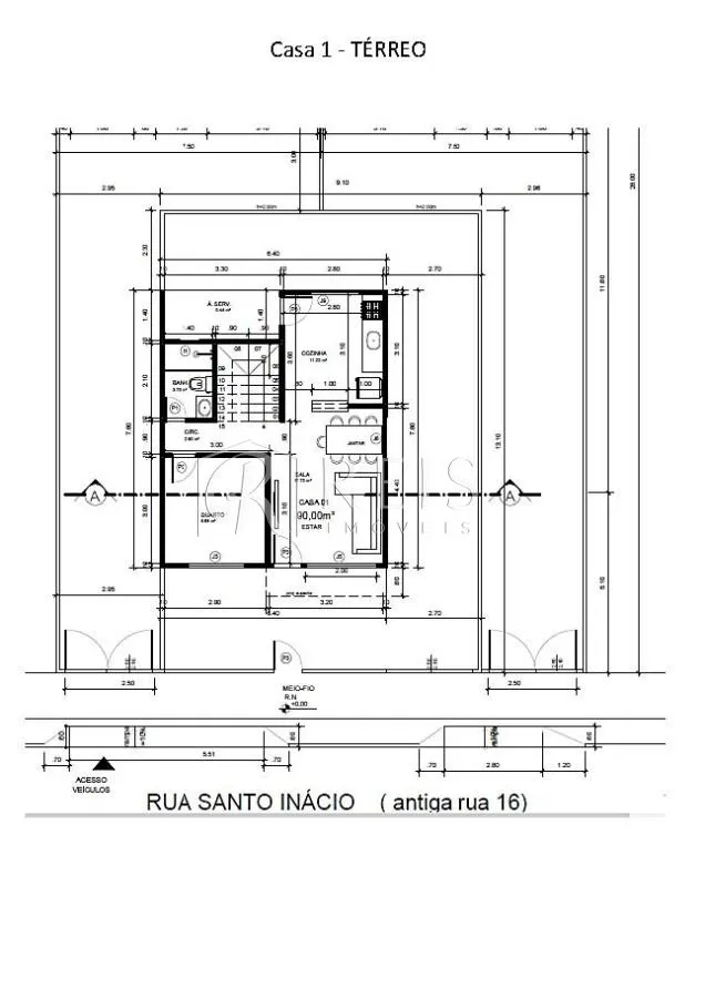 Imagem Casa para Venda em Rio das Ostras, Village Rio das Ostras, 3 dormitórios, 2 suítes, 3 banheiros, 1 vaga