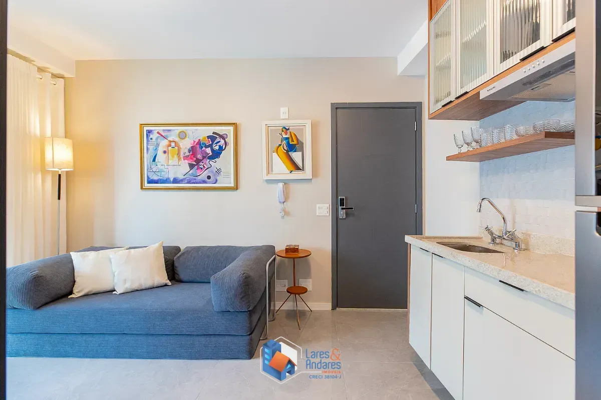 Imagem Apartamento para venda em Moema com 1 quarto, sendo 1 suíte, 42m²