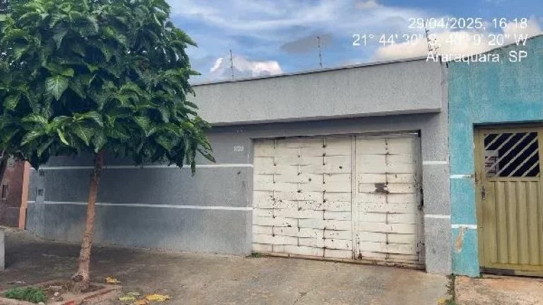 Foto do imóvel Oportunidade Única em ARARAQUARA - SP | Tipo: Casa | Negociação: Licitação Aberta | Situação: Imóvel em RUA MARINA CORREA FALCAO