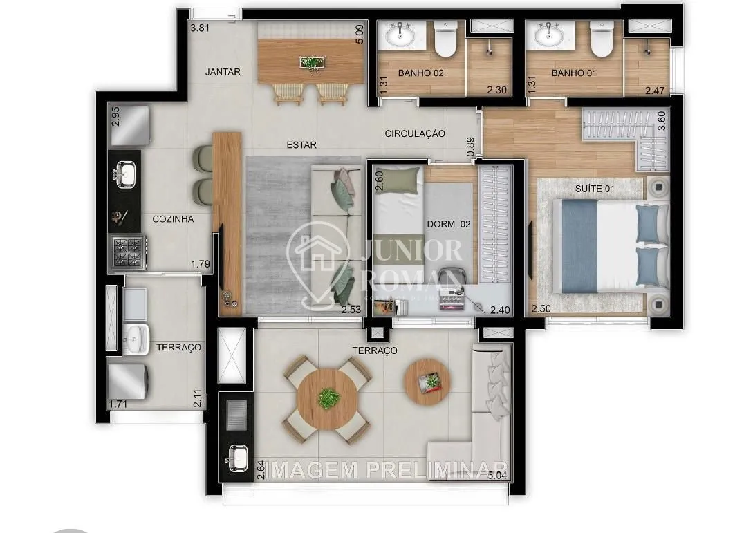 Imagem REPASSE / ÁGIO - APARTAMENTO 73m² | VILA INDEPENDÊNCIA - SÃO PAULO