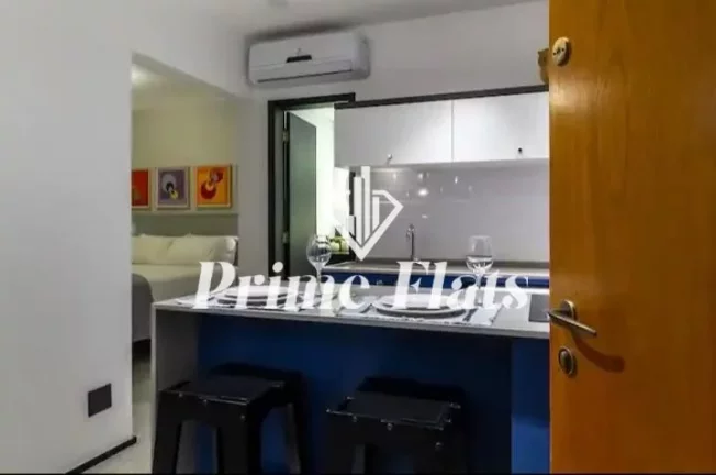 Imagem Flat disponível para venda no Madison Plaza Service, com 35m², 1 dormitório e 1 vaga de garagem