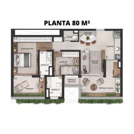 Imagem Imperdível Apartamento à Venda em Moema, São Paulo-SP: 2 Quartos, 2 Suítes, 1 Vaga de Garagem!