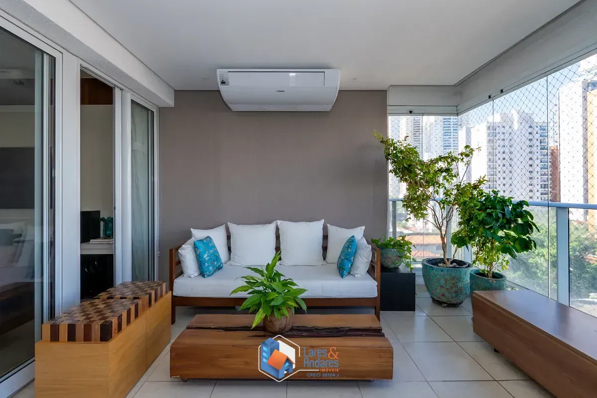 Imagem Apartamento para venda em Brooklin com 2 quartos, sendo 2 suítes, 138m²
