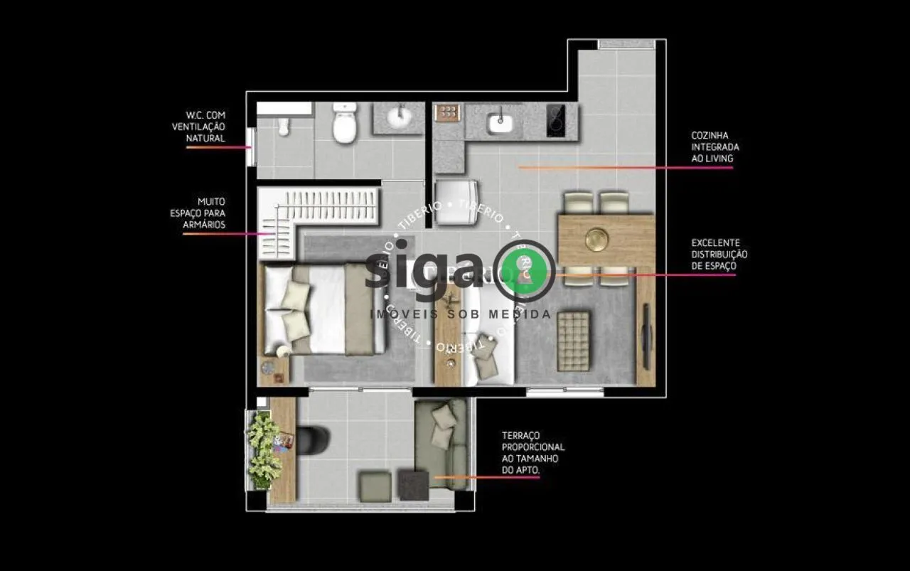 Imagem Apartamento à venda, 1 Quarto, 36m², Vila Mariana - SP