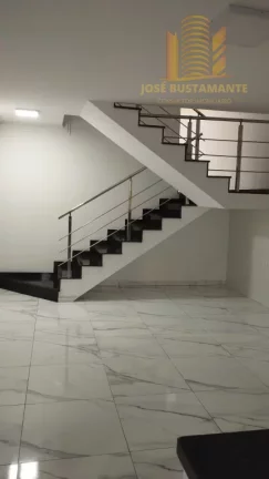 Imagem Sobrado 132m² com Churrasqueira e Varanda - Vila Nair