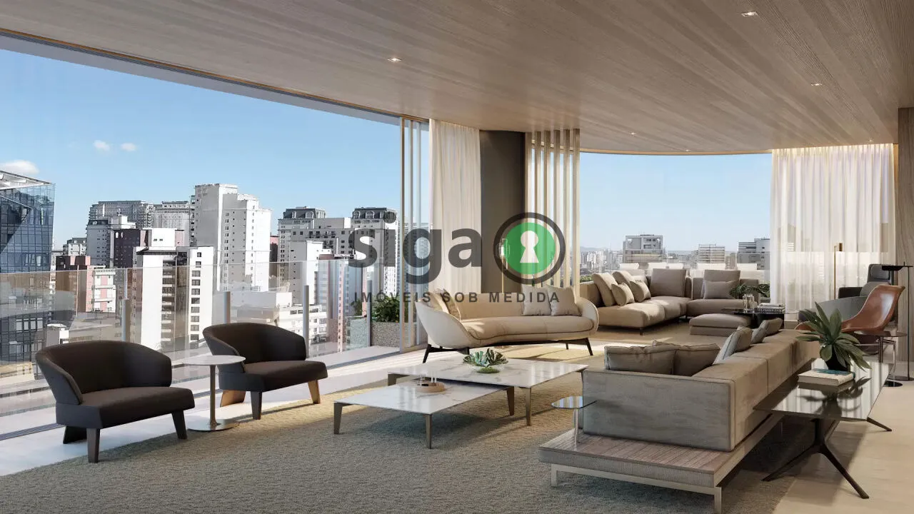 Imagem Apartamento à venda no Itaim Bibi com 4 Suítes e 5 Vagas - São Paulo