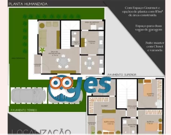 Imagem Casa Duplex para Venda no Sim
