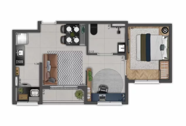 Imagem WELCONX PINHEIROS - CONX - Aptos 31m² e 1 dormitório, com localização privilegiada em Pinheiros!