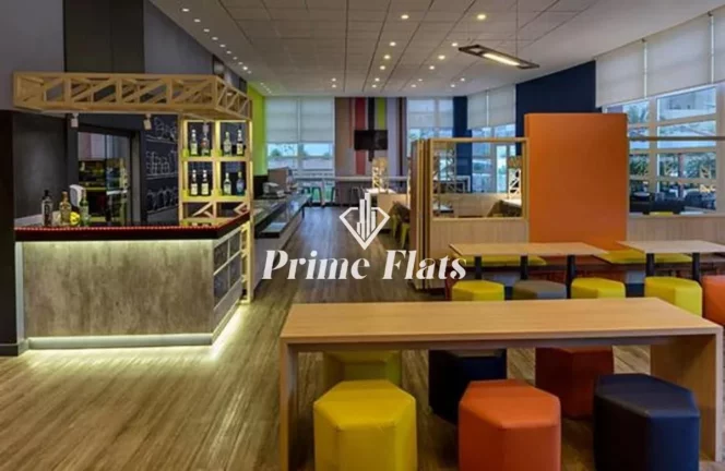 Imagem Flat disponível para venda no Íbis Budget Morumbi, com 12m², 1 dormitório e 1 vaga