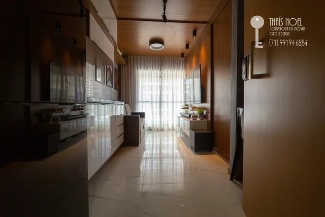 Imagem ALUGUEL RESIDENCIAL - LINDO FLAT MOBILIADO E DECORADO NO SMART FAROL DA BARRA, PRÉDIO NOVÍSSIMO E COMPLETO
