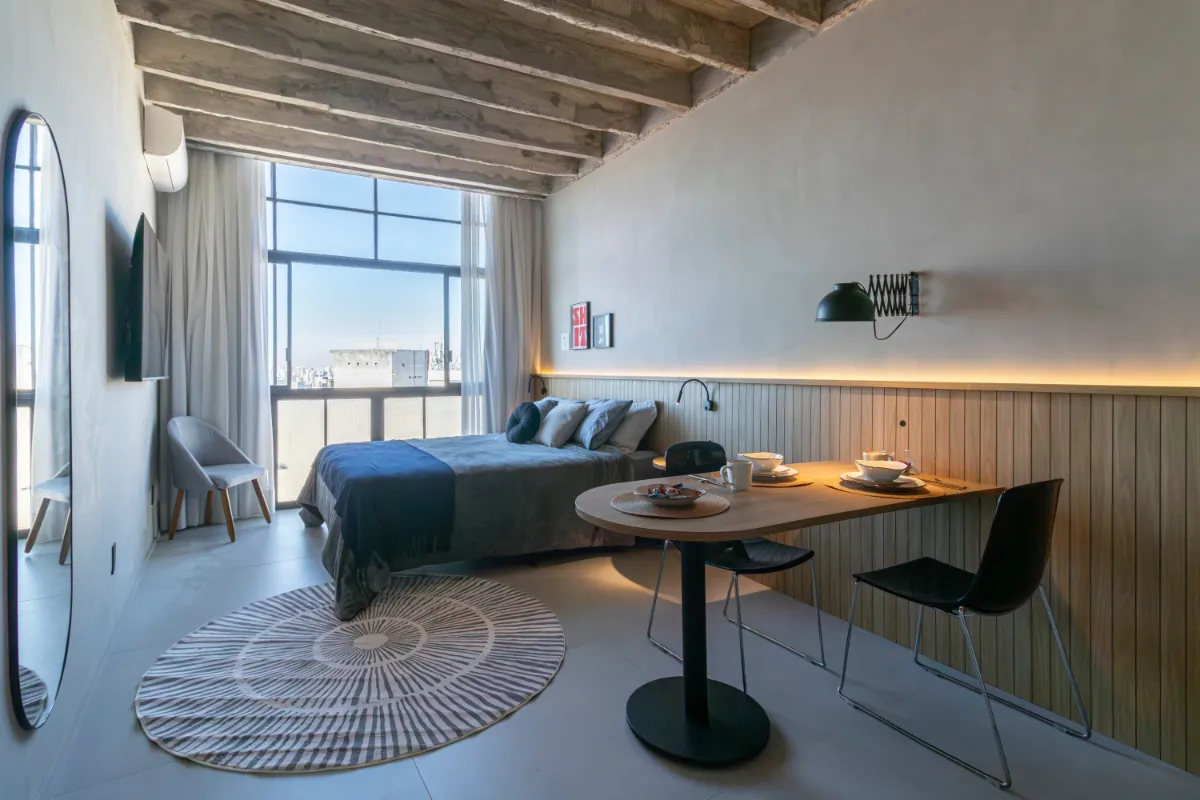 Foto do imóvel Apartamento para venda e locação em República com 1 quarto, 29m2
