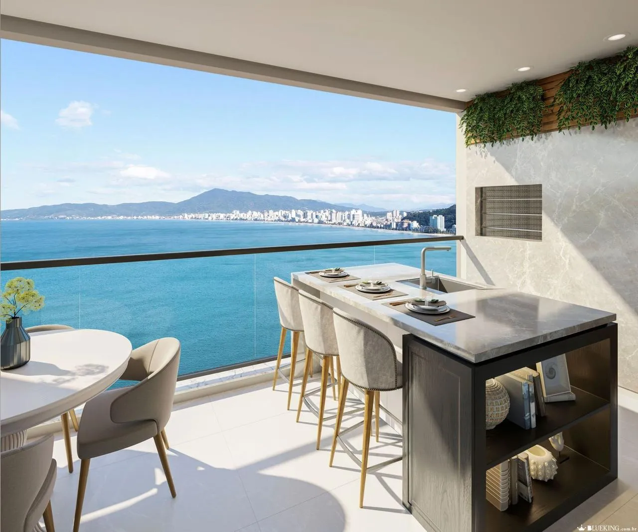 Imagem Apartamento com vista para o mar à venda com 161m2 por R$ 4.100.000,00