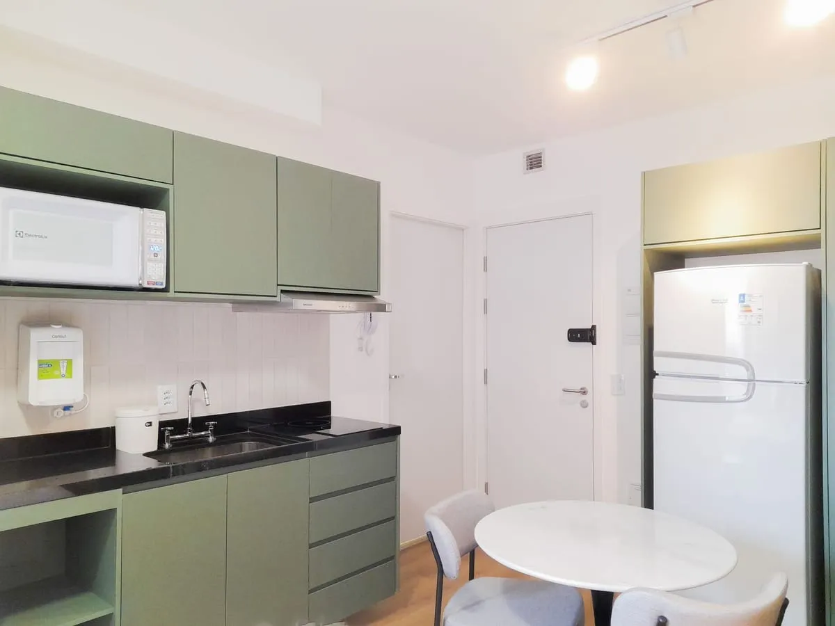 Imagem Apartamento com 1 Quarto para alugar, 19m² - Brooklin