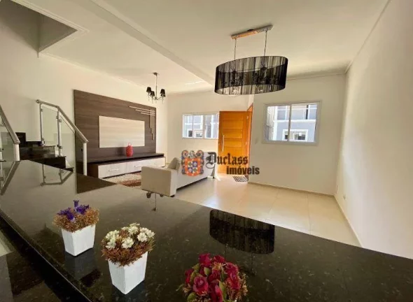 Imagem Sobrado com 4 dormitórios à venda, 126 m² por R$ 1.100.000,00 - Chácara Faggion - Suzano/SP
