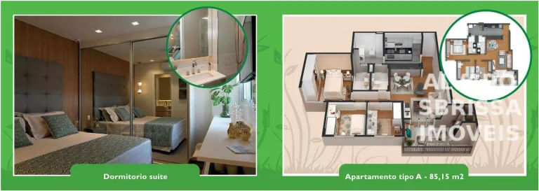 Imagem Apartamento Novo com 3 dormitórios à venda, 89 m² por R$ 730.000 - Natura Park Condominium Club Itu SP entrega Jun 27