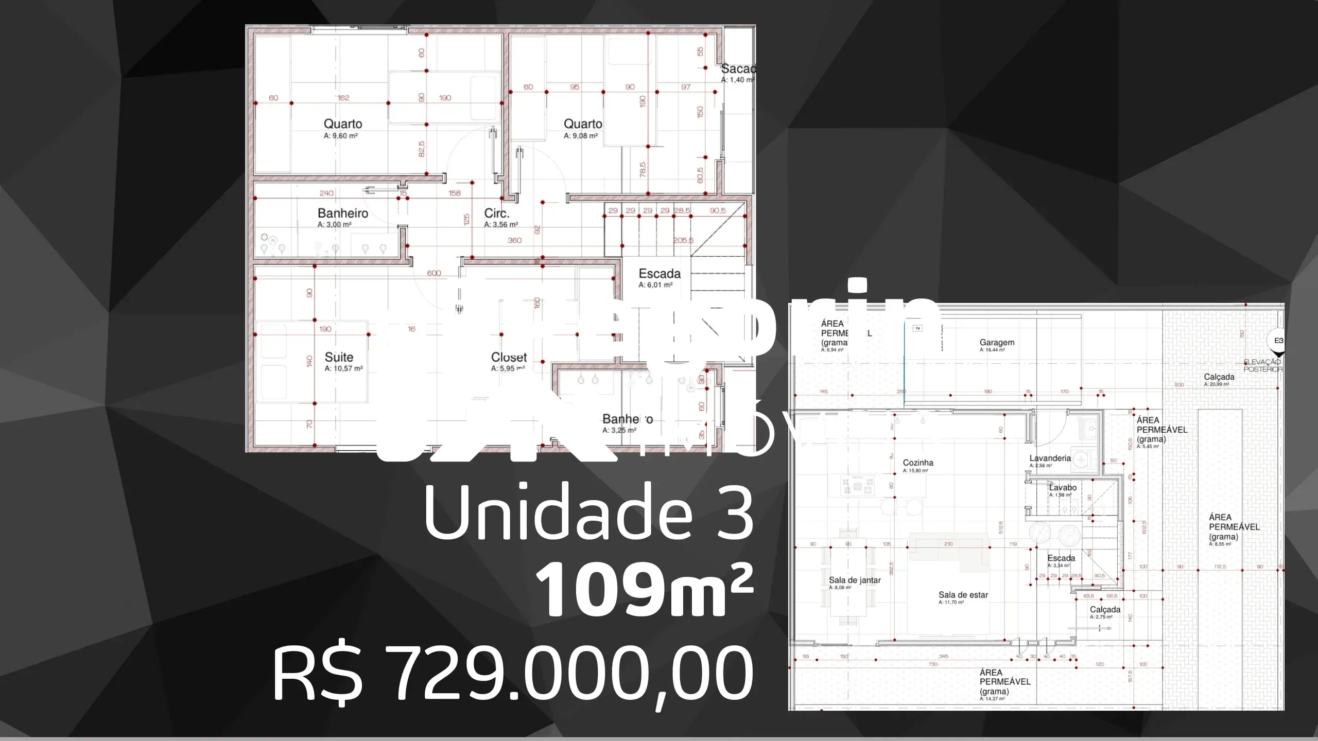 Imagem Sobrado Duplex com terraço Cajuru