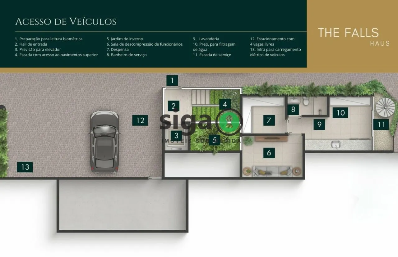 Imagem Casa em condomínio para venda no Jardim Guedala 04 suítes, São Paulo - SP