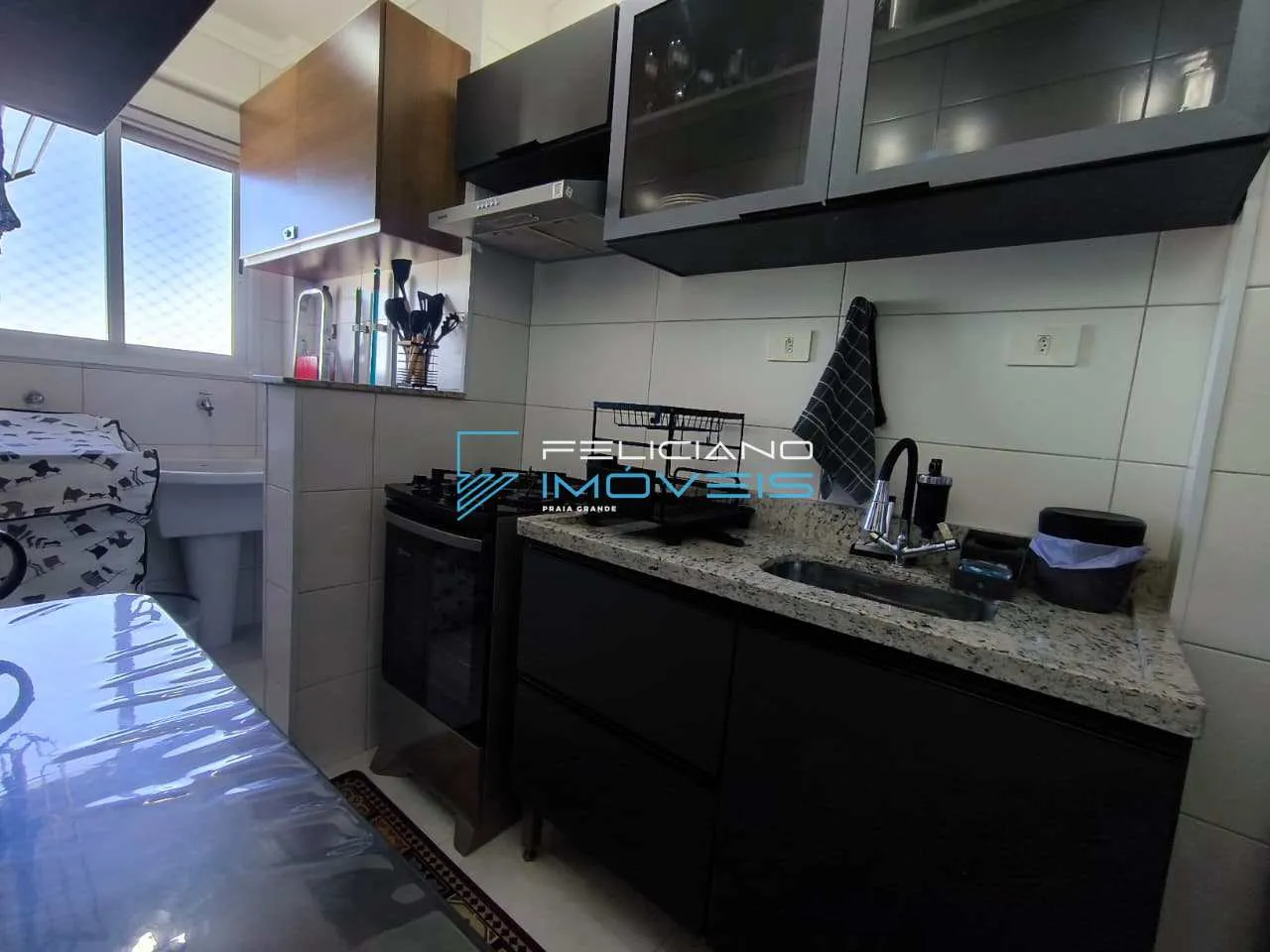 Imagem Apartamento com 1 quarto, Aviação, Praia Grande - R$ 549 mil, Cod: 7520