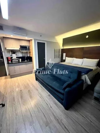 Imagem Flat disponível para locação no Meliá Ibirapuera, com 26m², 1 dormitório e 1 vaga
