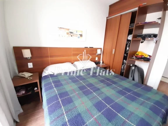 Imagem Flat disponível para venda no Hotel São Caetano do Sul, 42m², 1 dormitório e 1 vaga de garagem