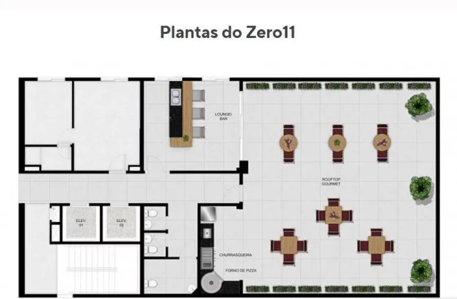 Imagem ZERO11 SANTA CECÍLIA - VINX - Studios de 24 e 26m², próximo à Estação Marechal Deodoro do Metrô!