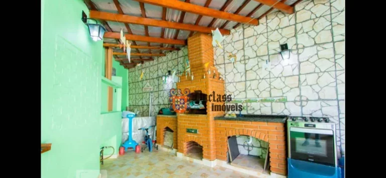 Imagem Sobrado com 3 dormitórios à venda, 179 m² por R$ 700.000,00 - Parque Novo Oratório - Santo André/SP